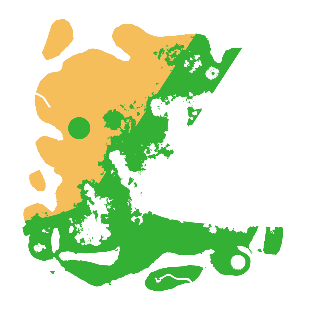 Biome Rust Map: Procedural Map, Size: 3700, Seed: 1227431027