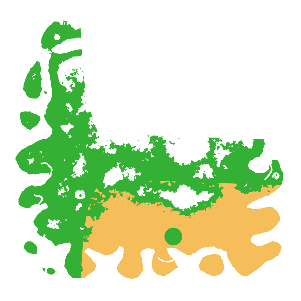 Biome Rust Map: Procedural Map, Size: 4500, Seed: 2065749788