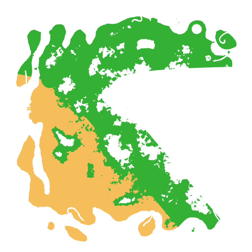Biome Rust Map: Procedural Map, Size: 4500, Seed: 17727241