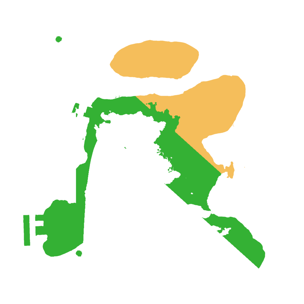 Biome Rust Map: Procedural Map, Size: 2000, Seed: 456767523