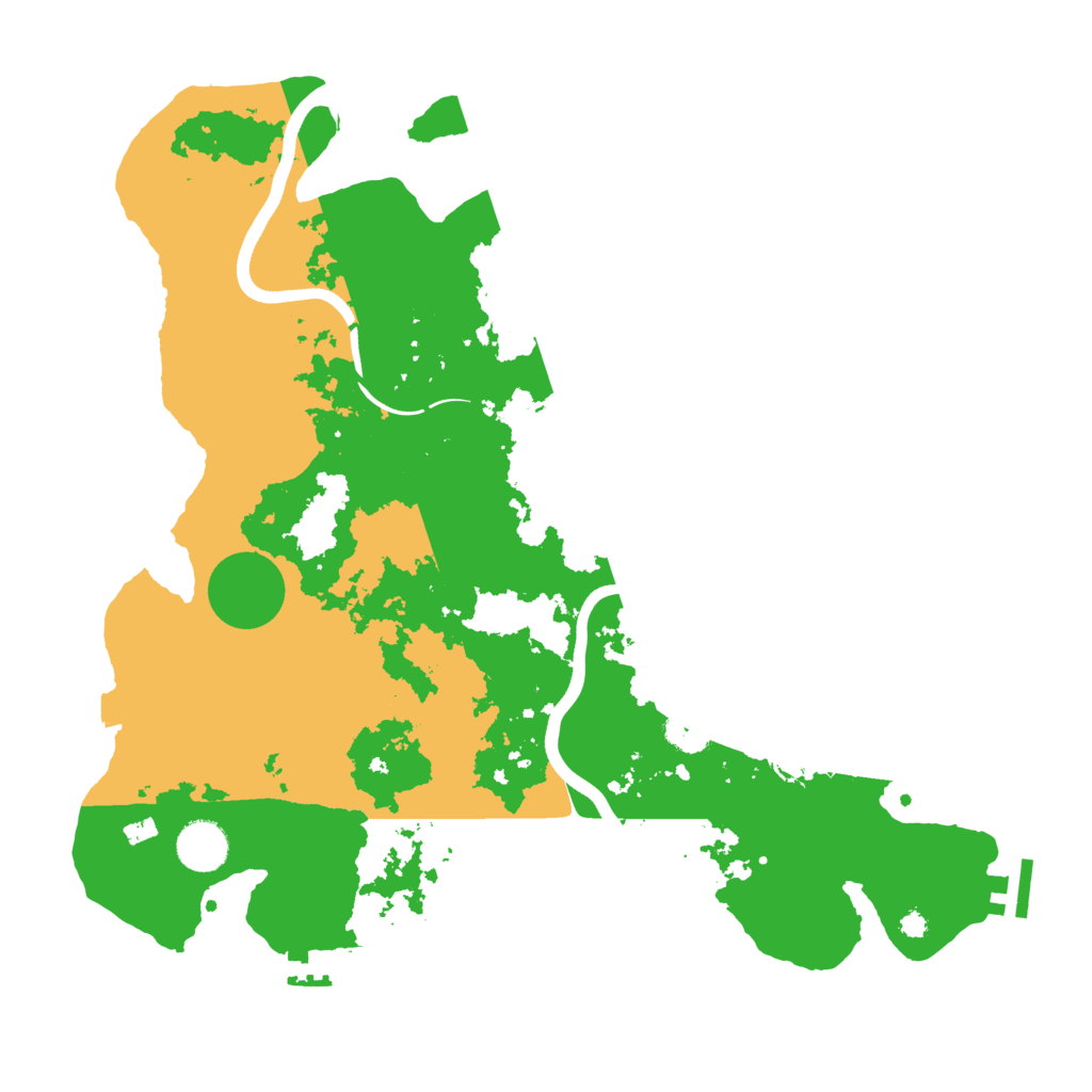 Biome Rust Map: Procedural Map, Size: 3750, Seed: 83178946