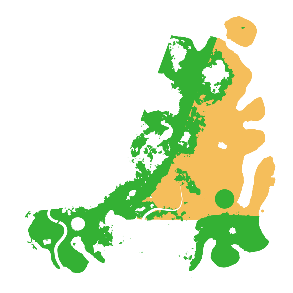 Biome Rust Map: Procedural Map, Size: 4000, Seed: 1171390729