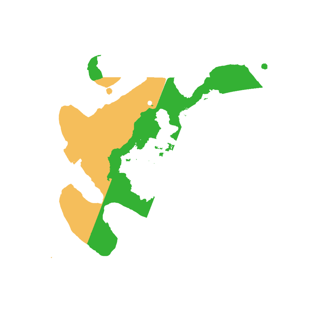 Biome Rust Map: Procedural Map, Size: 2000, Seed: 20018476