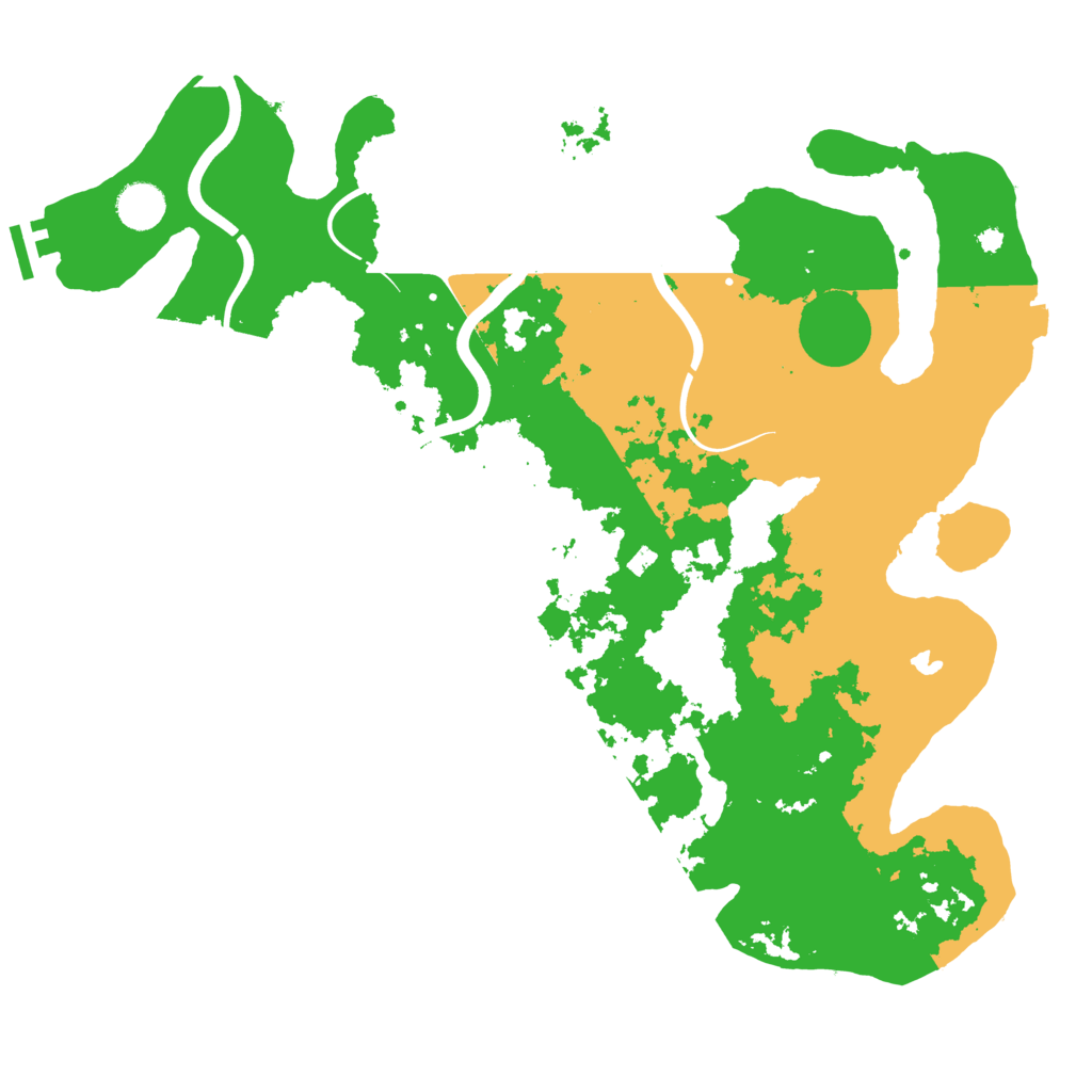 Biome Rust Map: Procedural Map, Size: 4000, Seed: 78861394