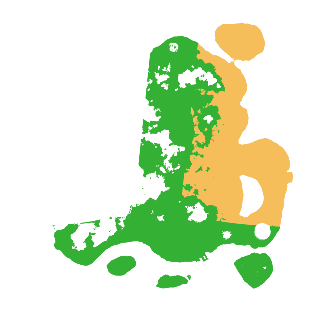 Biome Rust Map: Procedural Map, Size: 3400, Seed: 22767606