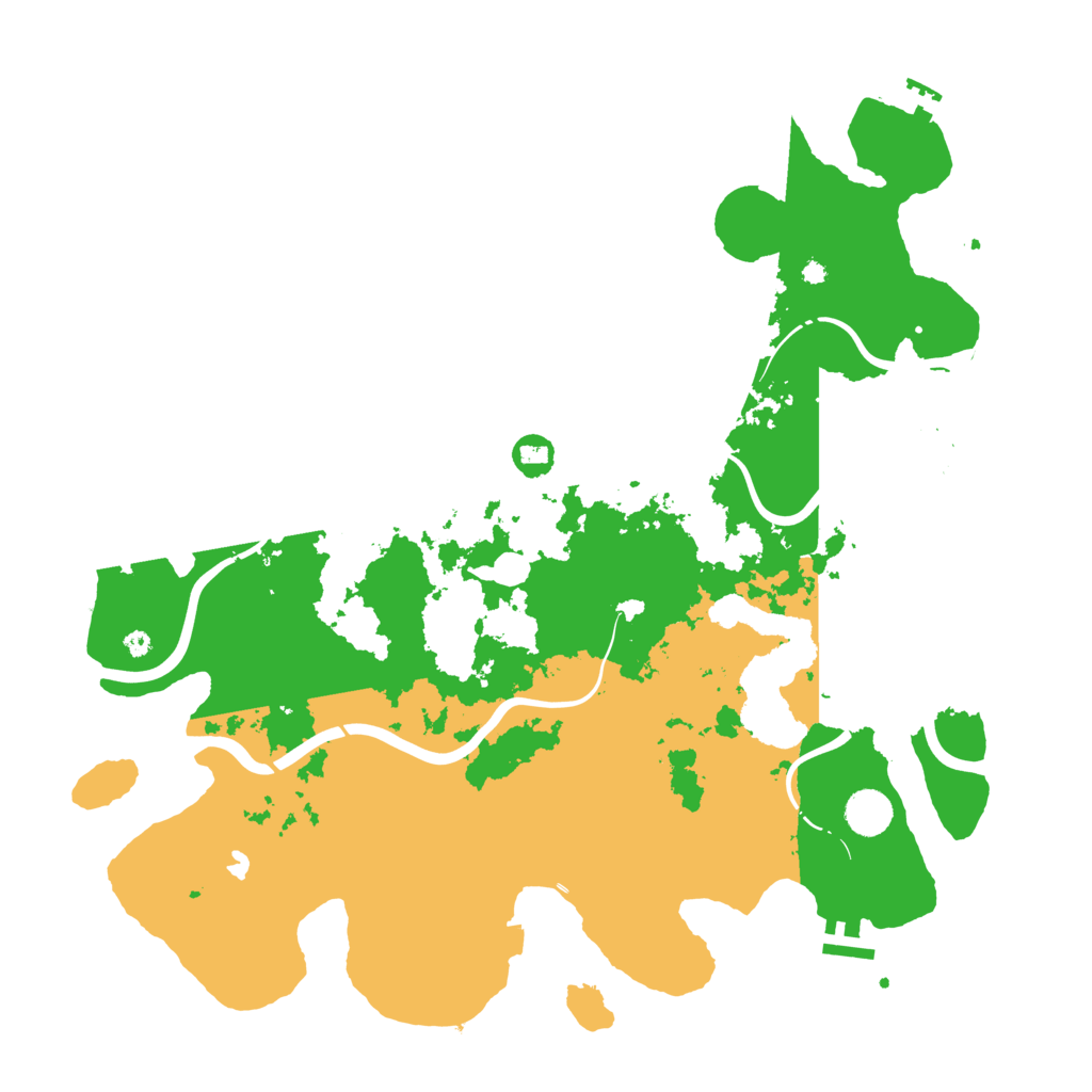 Biome Rust Map: Procedural Map, Size: 4250, Seed: 786588657