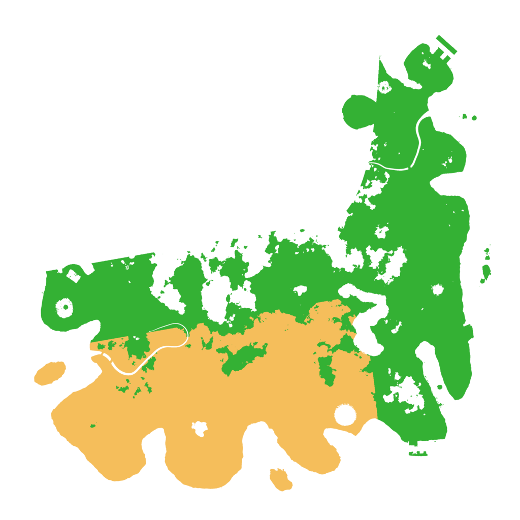 Biome Rust Map: Procedural Map, Size: 4250, Seed: 786588657