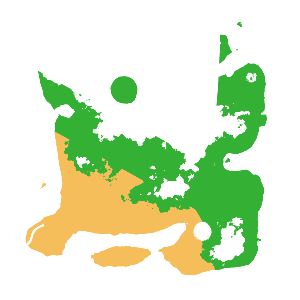 Biome Rust Map: Procedural Map, Size: 3000, Seed: 2136101604