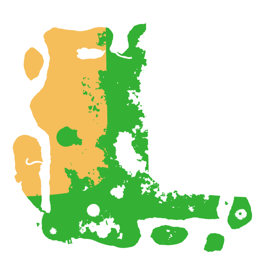 Biome Rust Map: Procedural Map, Size: 3750, Seed: 1122