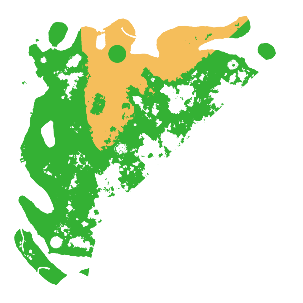 Biome Rust Map: Procedural Map, Size: 4500, Seed: 1982734