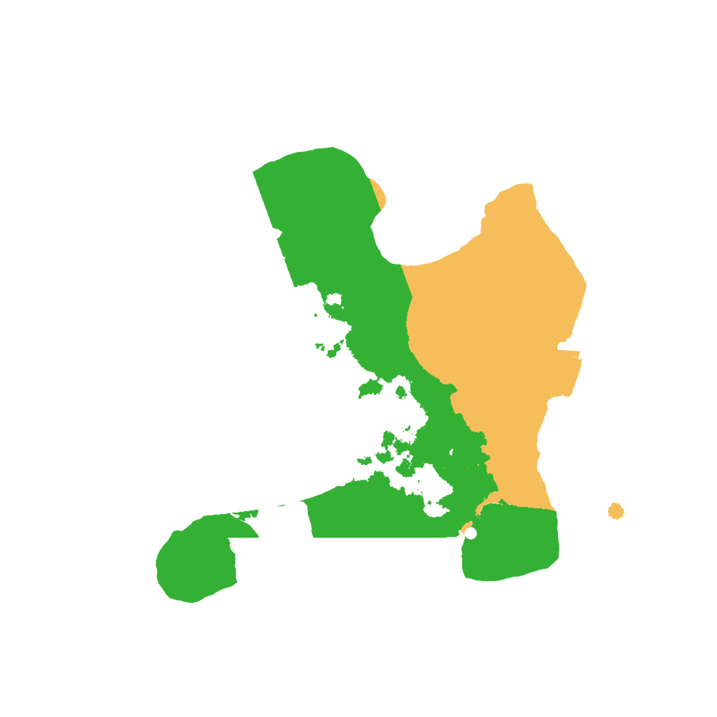 Biome Rust Map: Procedural Map, Size: 1800, Seed: 384