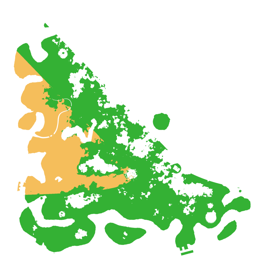 Biome Rust Map: Procedural Map, Size: 4300, Seed: 73488503