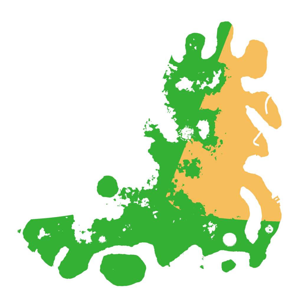 Biome Rust Map: Procedural Map, Size: 3950, Seed: 263943824