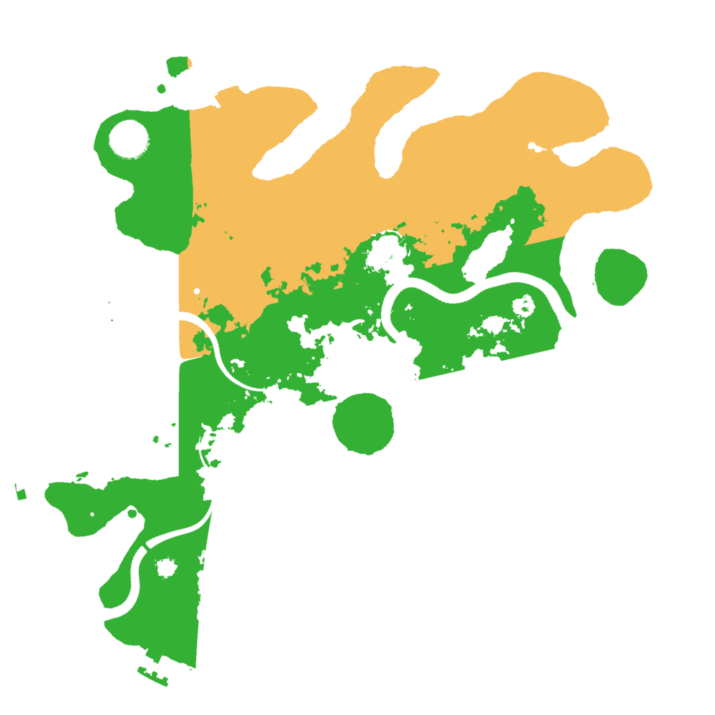 Biome Rust Map: Procedural Map, Size: 3250, Seed: 15000