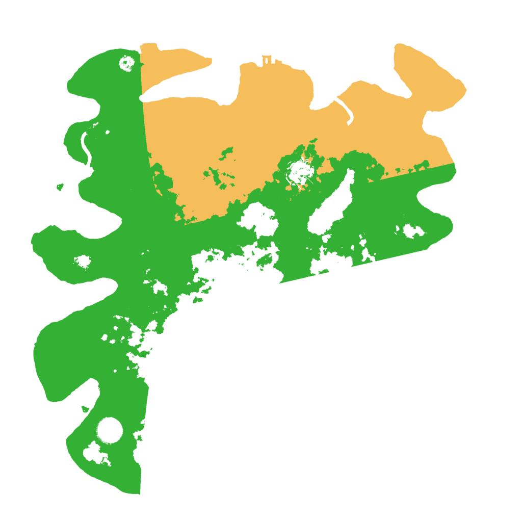 Biome Rust Map: Procedural Map, Size: 3550, Seed: 15000