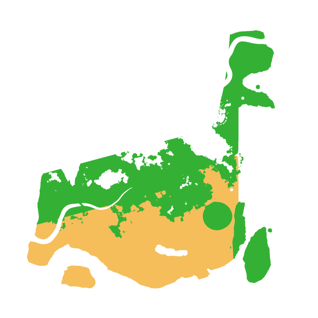 Biome Rust Map: Procedural Map, Size: 3000, Seed: 1722207185