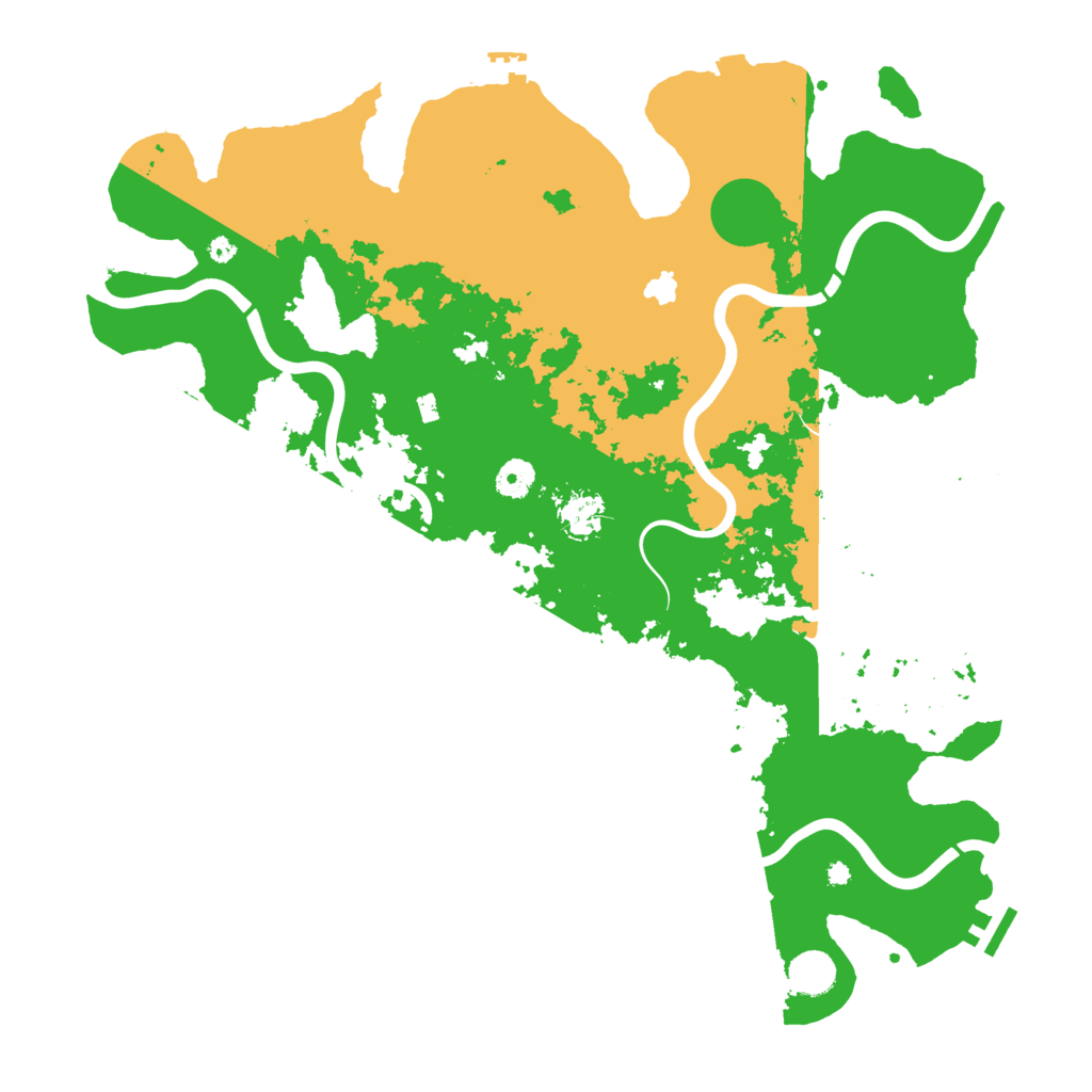 Biome Rust Map: Procedural Map, Size: 4250, Seed: 1936522298