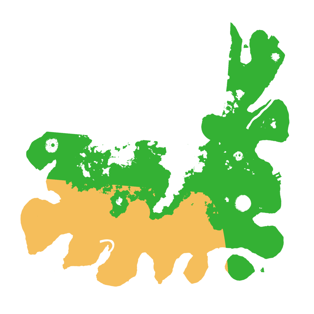 Biome Rust Map: Procedural Map, Size: 3500, Seed: 578877319