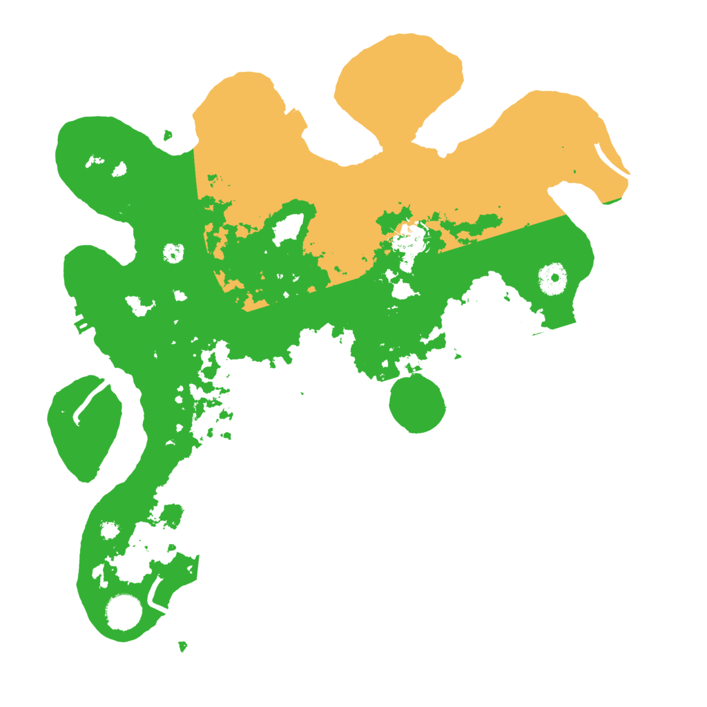 Biome Rust Map: Procedural Map, Size: 3500, Seed: 176861870