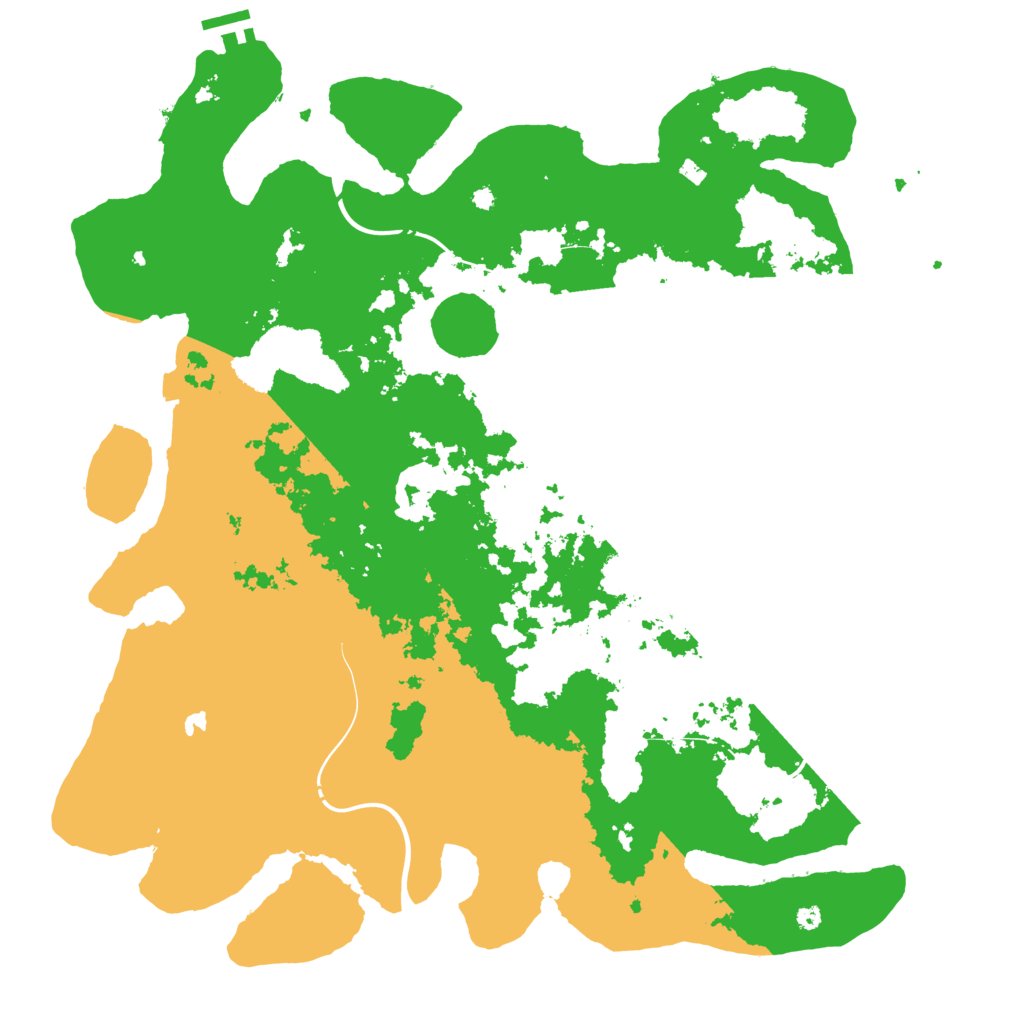 Biome Rust Map: Procedural Map, Size: 4250, Seed: 815541111