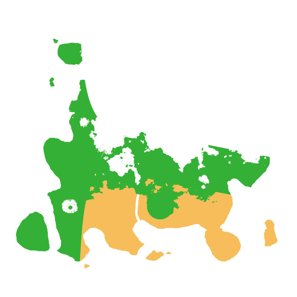 Biome Rust Map: Procedural Map, Size: 3000, Seed: 1093312494