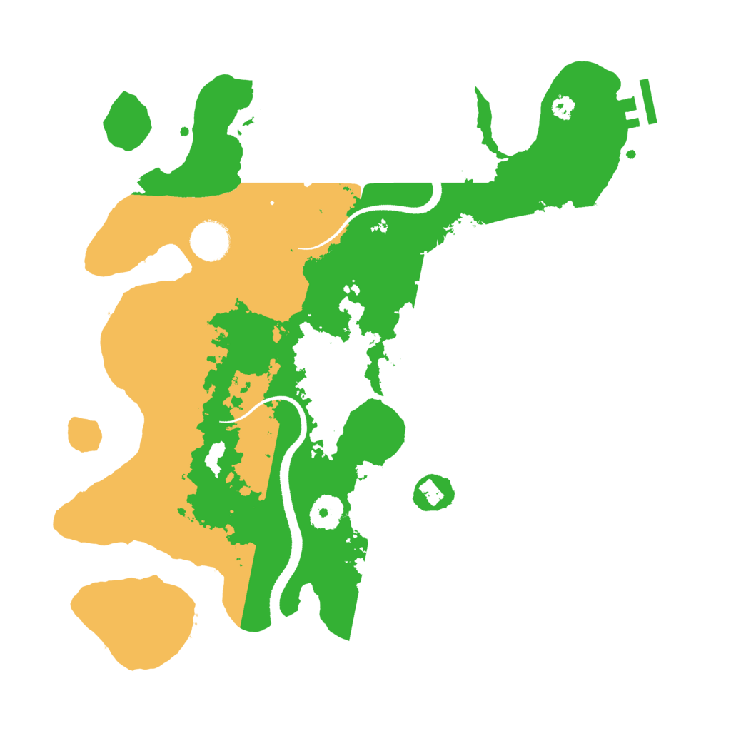 Biome Rust Map: Procedural Map, Size: 3250, Seed: 1388418054