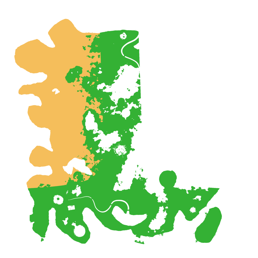 Biome Rust Map: Procedural Map, Size: 4000, Seed: 47193