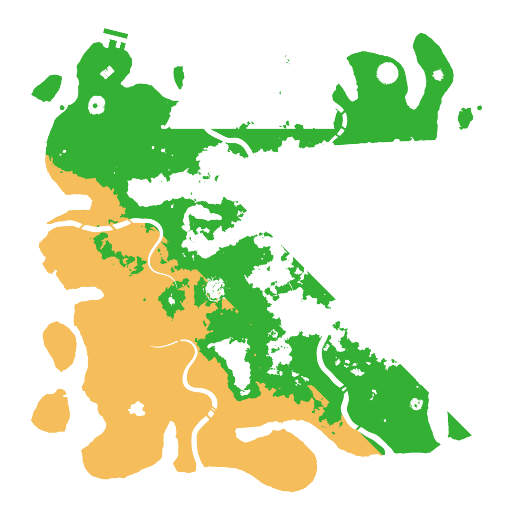 Biome Rust Map: Procedural Map, Size: 4250, Seed: 1846690078