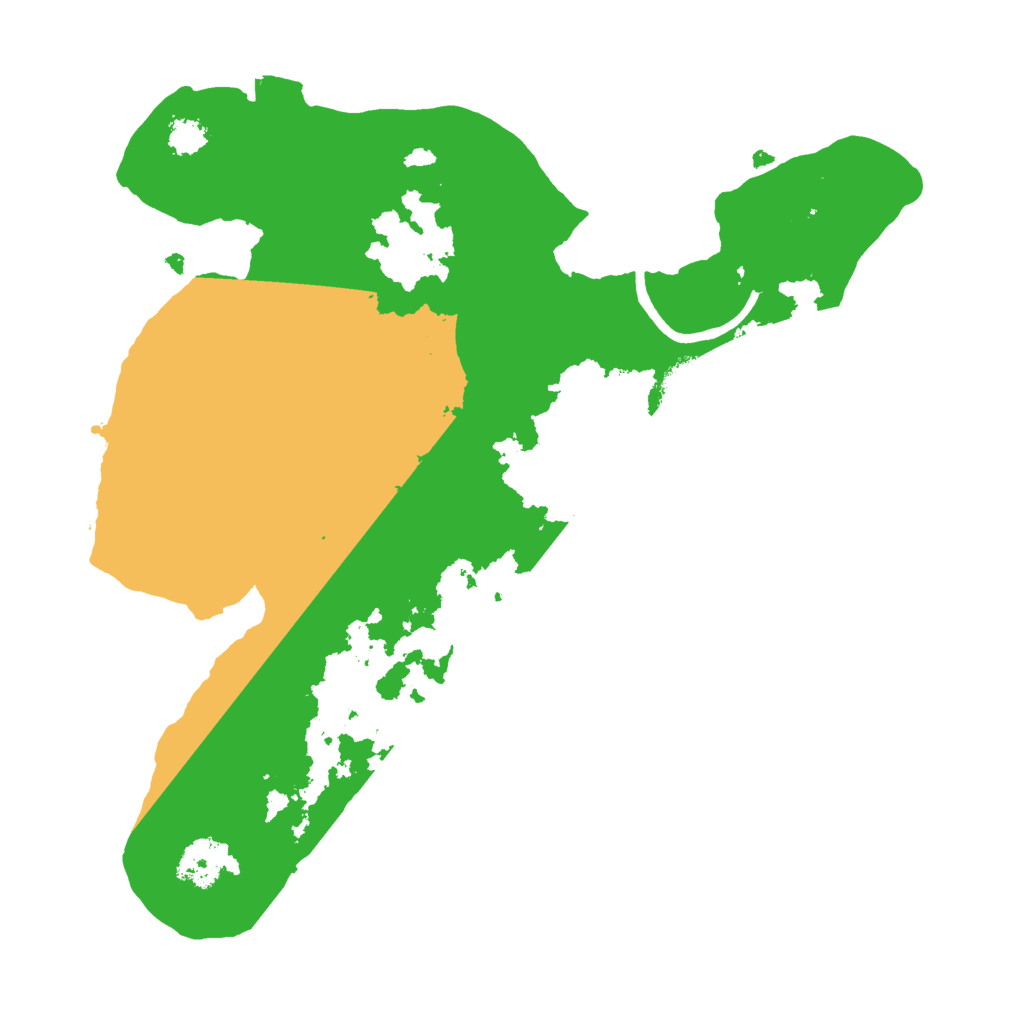 Biome Rust Map: Procedural Map, Size: 2500, Seed: 1781919641