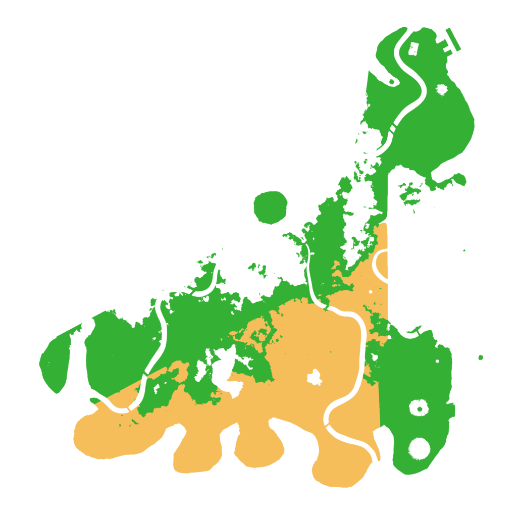Biome Rust Map: Procedural Map, Size: 4250, Seed: 779820823