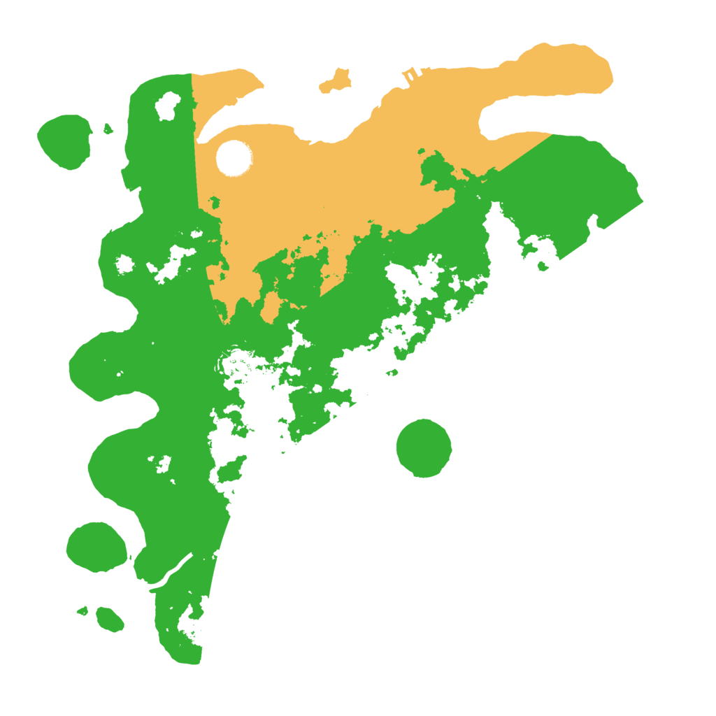 Biome Rust Map: Procedural Map, Size: 3500, Seed: 9238765