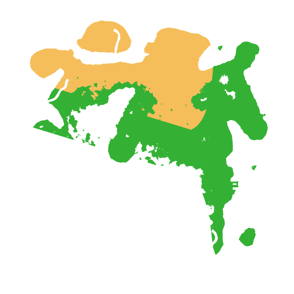 Biome Rust Map: Procedural Map, Size: 3000, Seed: 85285321