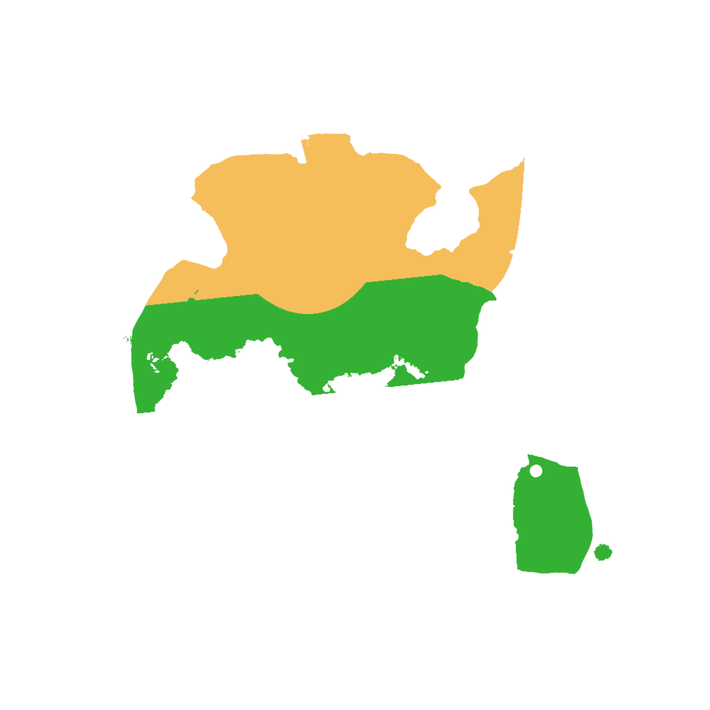 Biome Rust Map: Procedural Map, Size: 1700, Seed: 21362136