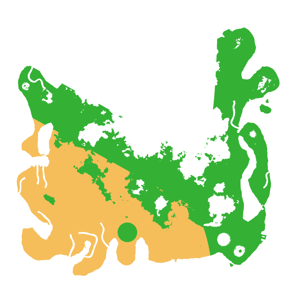 Biome Rust Map: Procedural Map, Size: 4000, Seed: 124175406