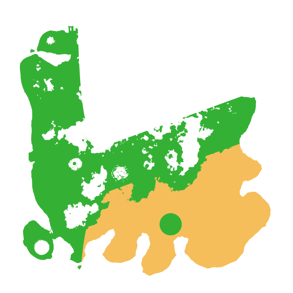 Biome Rust Map: Procedural Map, Size: 3500, Seed: 1880792874