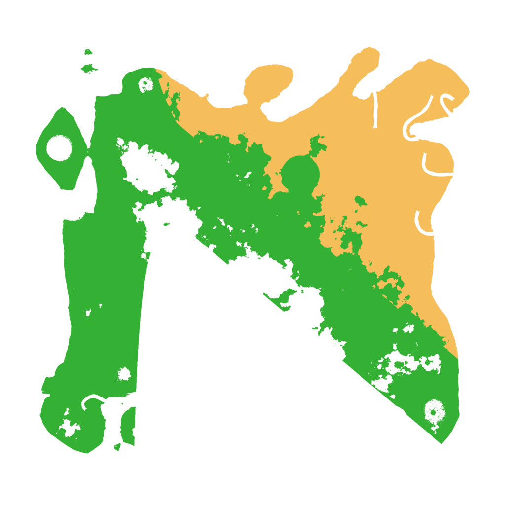 Biome Rust Map: Procedural Map, Size: 3500, Seed: 87024672