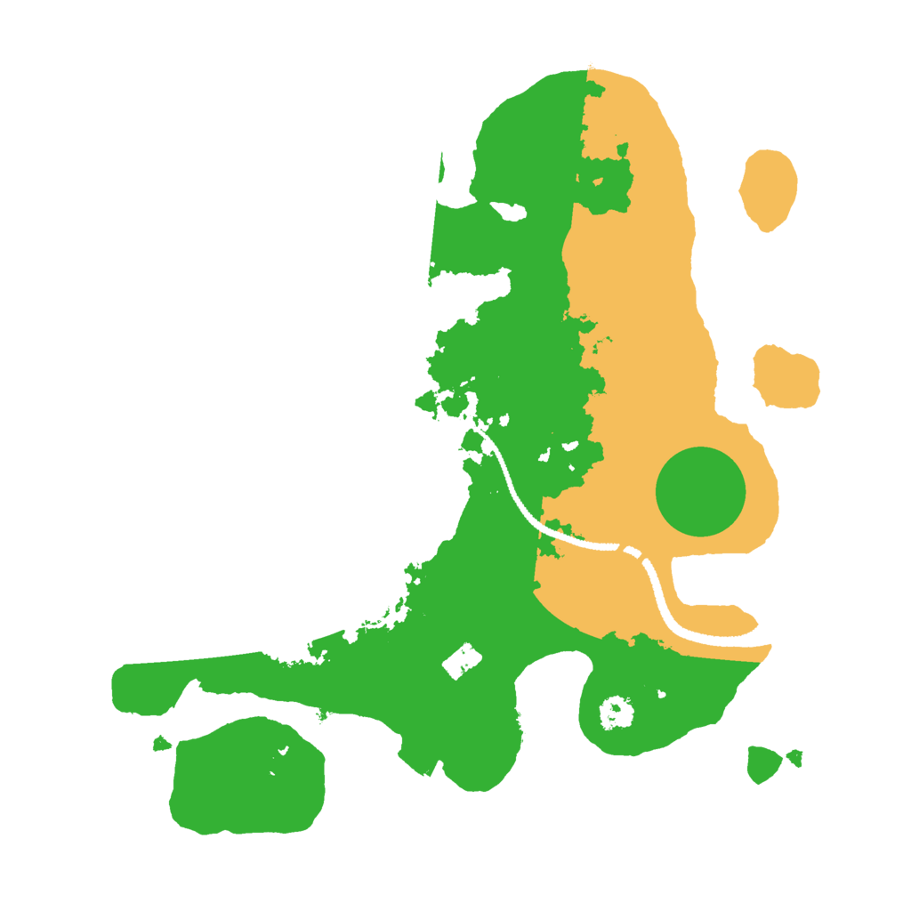 Biome Rust Map: Procedural Map, Size: 2679, Seed: 32584