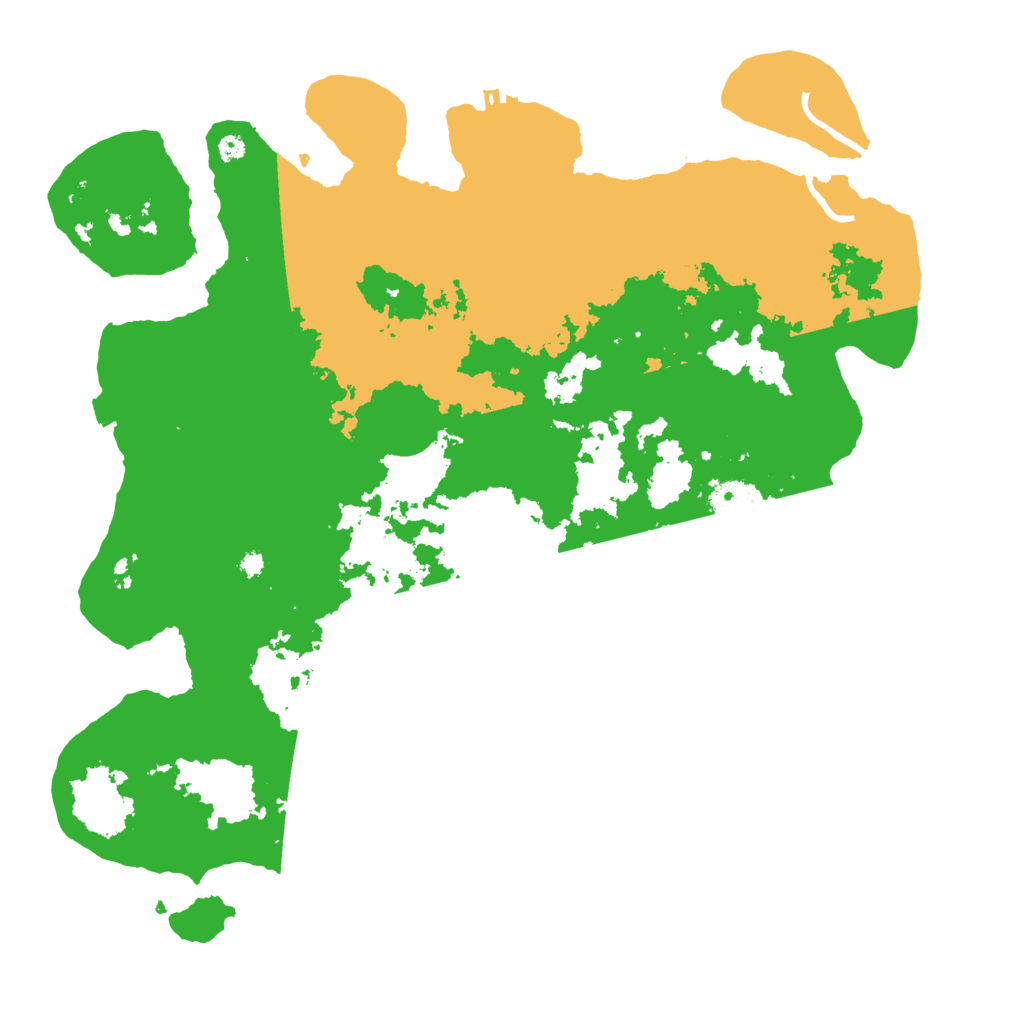 Biome Rust Map: Procedural Map, Size: 4000, Seed: 2249774