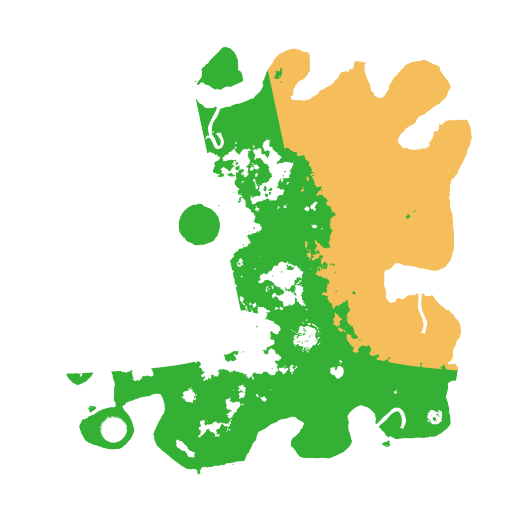 Biome Rust Map: Procedural Map, Size: 3500, Seed: 26543537