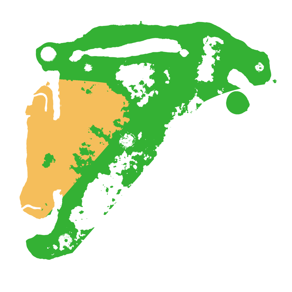 Biome Rust Map: Procedural Map, Size: 3500, Seed: 141708668