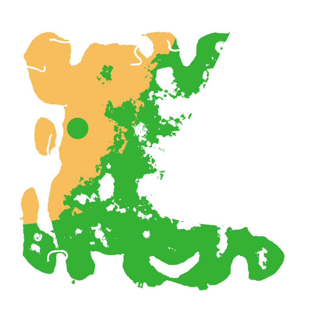 Biome Rust Map: Procedural Map, Size: 3850, Seed: 583044480