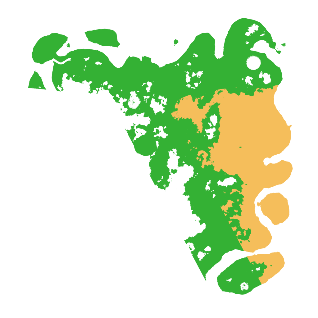 Biome Rust Map: Procedural Map, Size: 4000, Seed: 20021