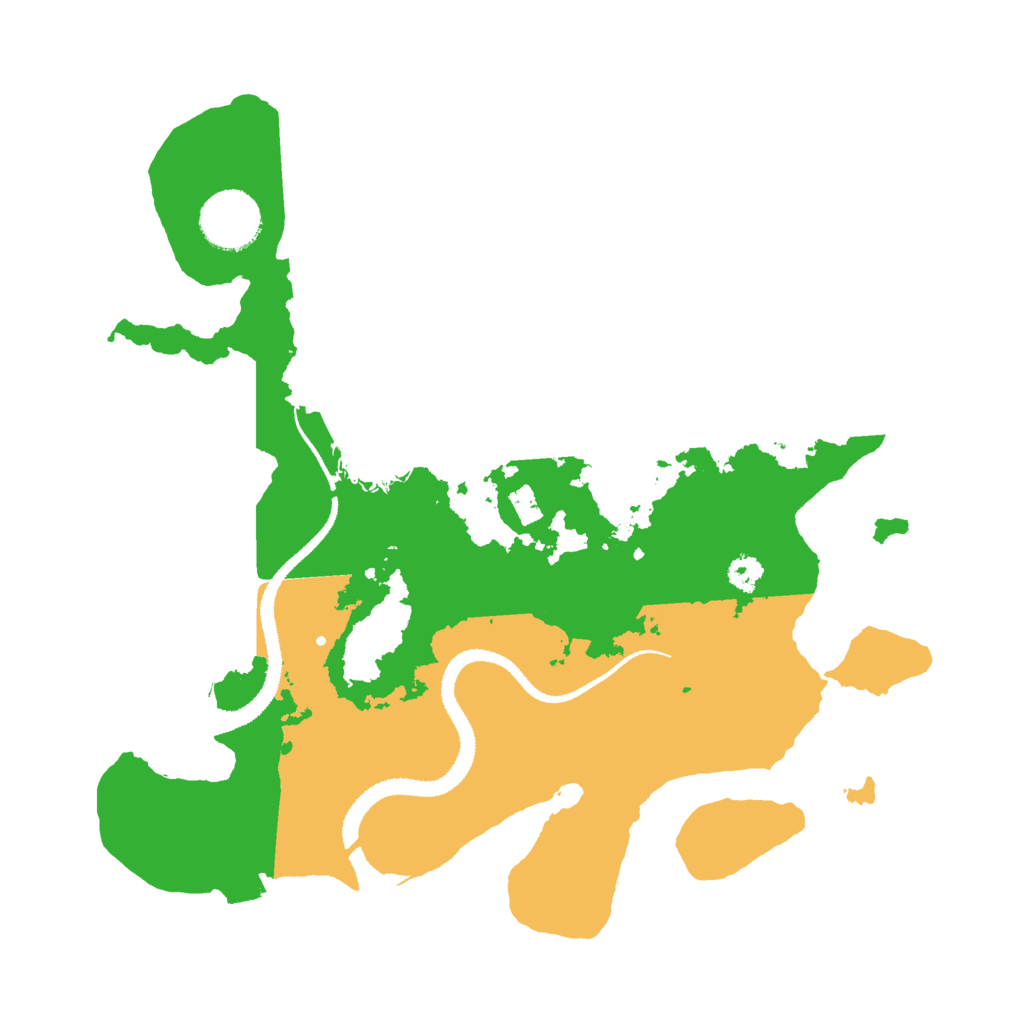 Biome Rust Map: Procedural Map, Size: 3000, Seed: 1198804077