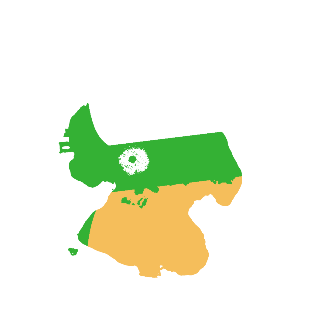 Biome Rust Map: Procedural Map, Size: 1700, Seed: 13212346