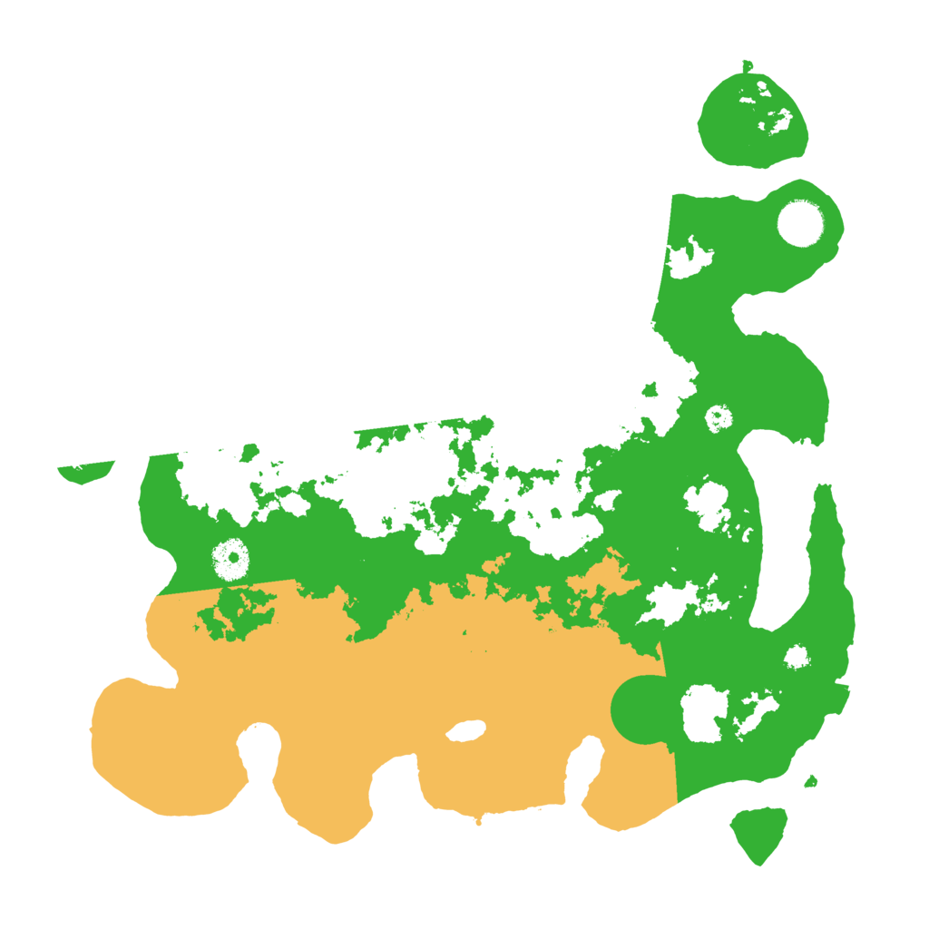 Biome Rust Map: Procedural Map, Size: 3550, Seed: 75051956