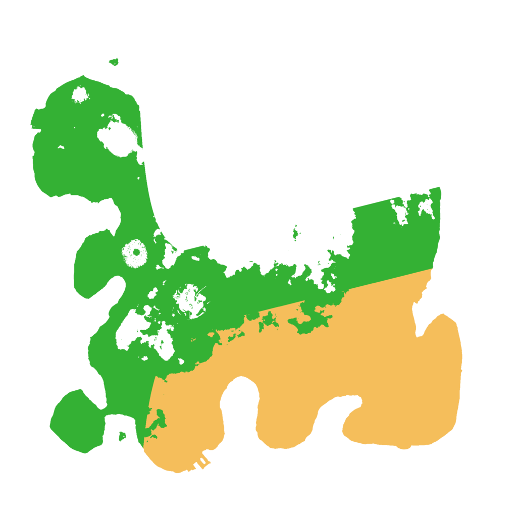 Biome Rust Map: Procedural Map, Size: 2990, Seed: 1