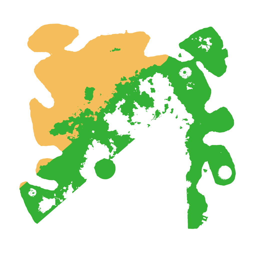 Biome Rust Map: Procedural Map, Size: 3333, Seed: 573631375