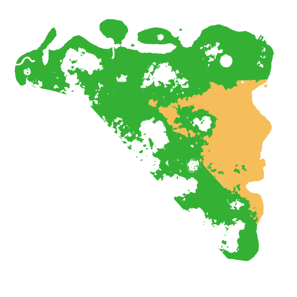 Biome Rust Map: Procedural Map, Size: 4250, Seed: 13734380