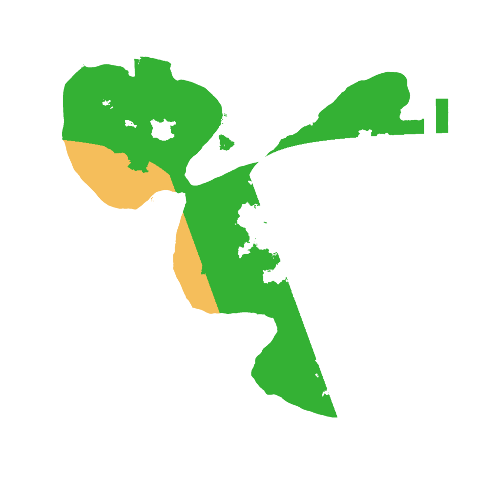 Biome Rust Map: Procedural Map, Size: 1600, Seed: 5555588