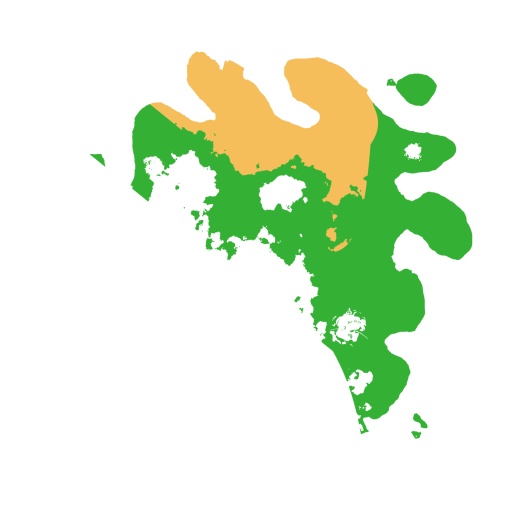 Biome Rust Map: Procedural Map, Size: 2850, Seed: 61002950